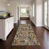 Dalyn Nexus NX4 Black Rug shown in a room