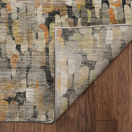 Dalyn Nexus NX4 Black Rug backing detail