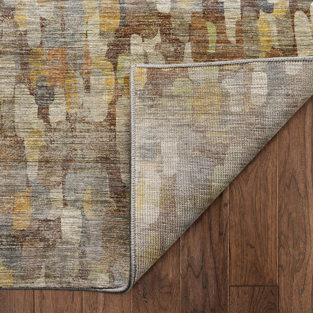 Dalyn Nexus NX4 Chocolate Rug backing detail