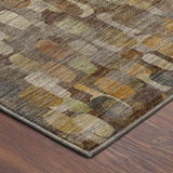 Dalyn Nexus NX4 Chocolate Rug corner detail