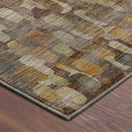 Dalyn Nexus NX4 Chocolate Rug corner detail
