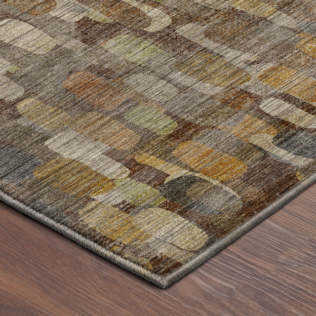 Dalyn Nexus NX4 Chocolate Rug corner detail