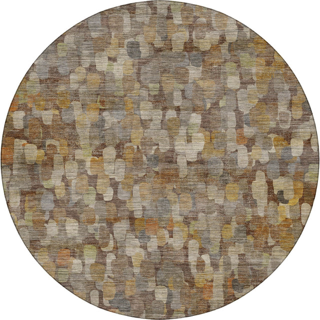 Dalyn Nexus NX4 Chocolate Rug round rug
