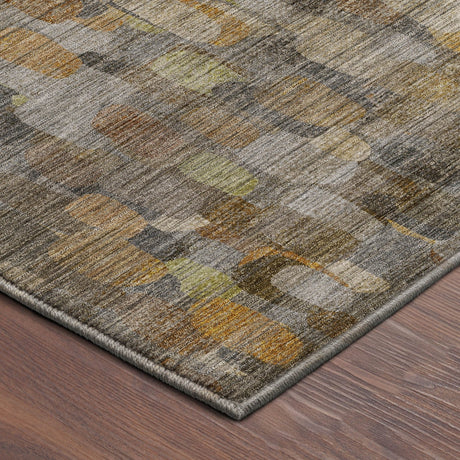 Dalyn Nexus NX4 Gray Rug corner detail
