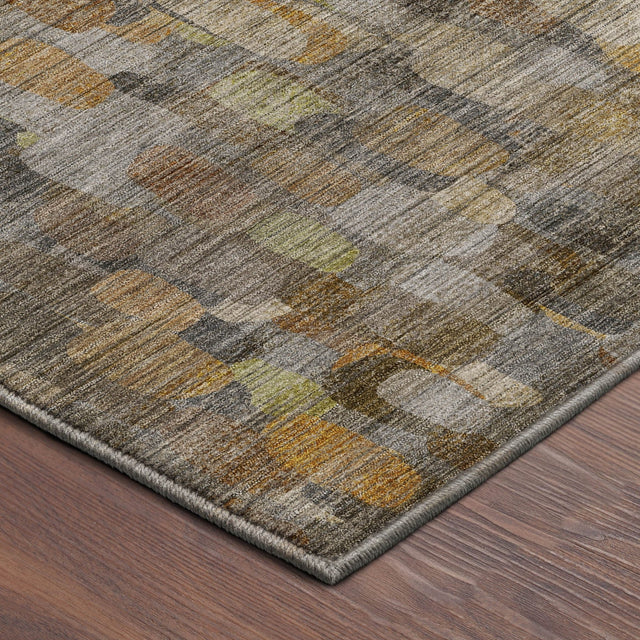 Dalyn Nexus NX4 Gray Rug corner detail