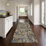 Dalyn Nexus NX4 Navy Rug shown in a room