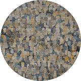 Dalyn Nexus NX4 Navy Rug round rug