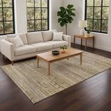 Dalyn Nexus NX5 Beige Rug shown in a room