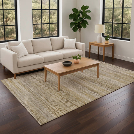 Dalyn Nexus NX5 Beige Rug shown in a room