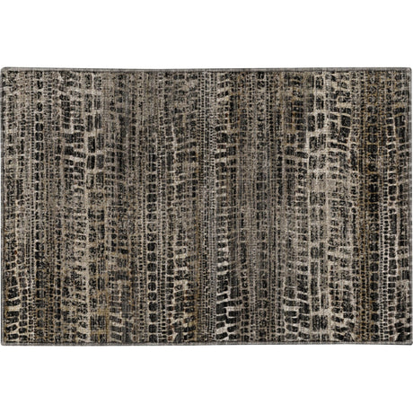 Dalyn Nexus NX5 Black Rug rectangular rug