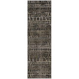 Dalyn Nexus NX5 Black Rug runner rug