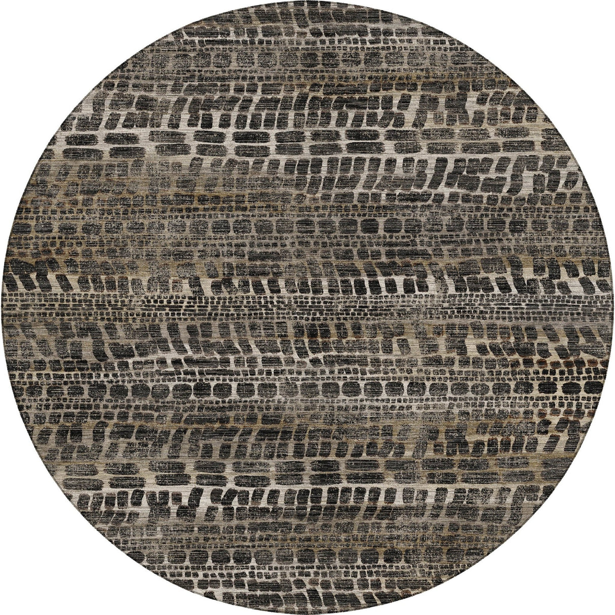 Dalyn Nexus NX5 Black Rug round rug