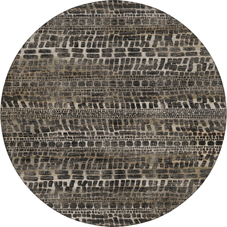 Dalyn Nexus NX5 Black Rug round rug