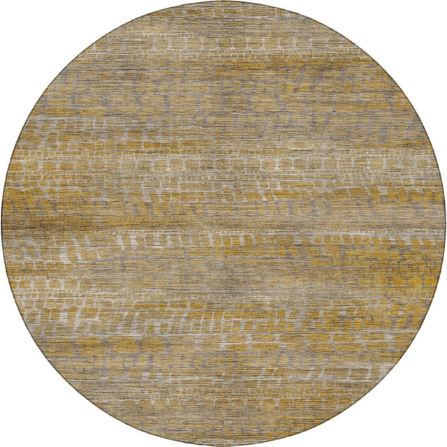 Dalyn Nexus NX5 Gold Rug round rug