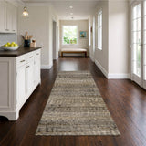 Dalyn Nexus NX5 Gray Rug shown in a room