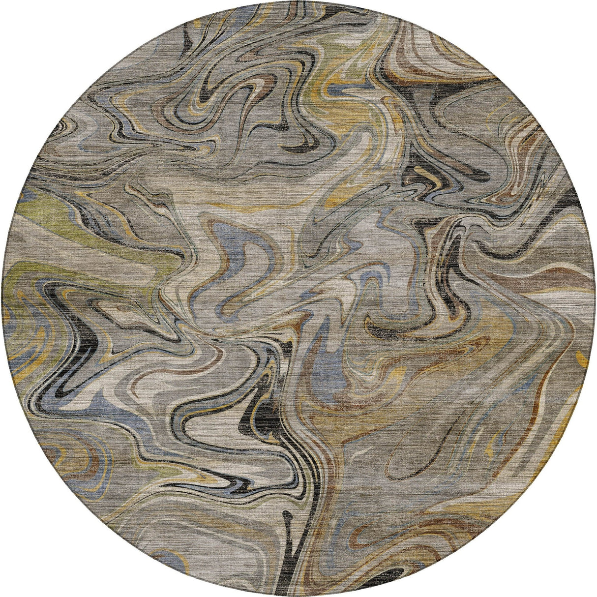 Dalyn Nexus NX6 Gray Rug round rug