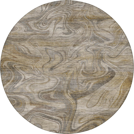 Dalyn Nexus NX6 Ivory Rug round rug