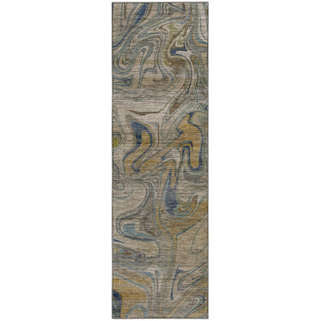 Dalyn Nexus NX6 Putty Rug runner rug
