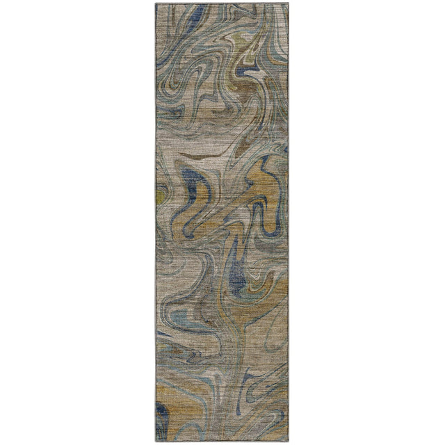 Dalyn Nexus NX6 Putty Rug runner rug