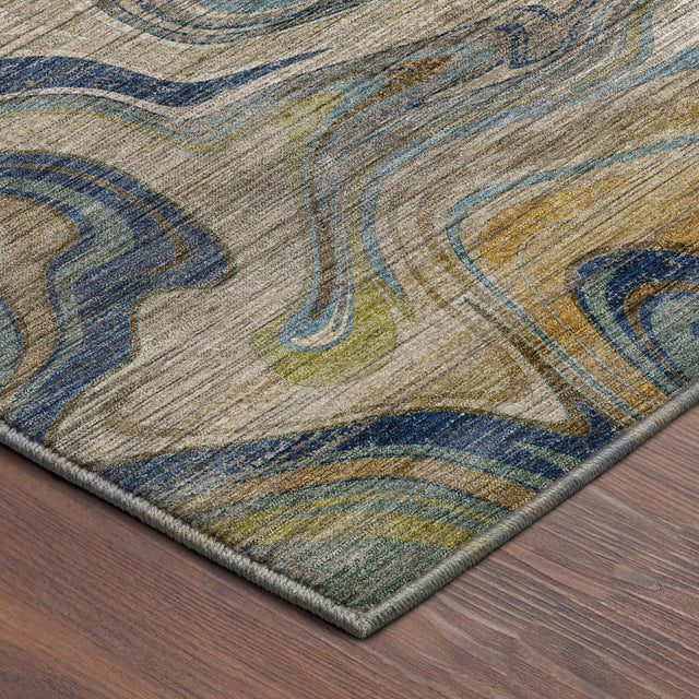 Dalyn Nexus NX6 Putty Rug corner detail