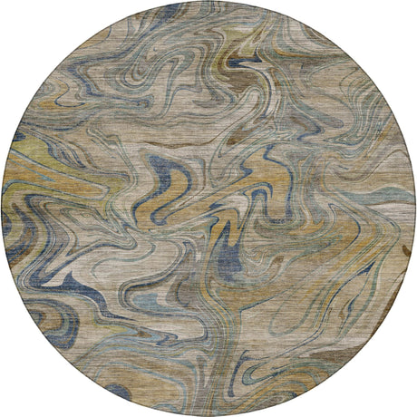 Dalyn Nexus NX6 Putty Rug round rug