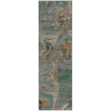 Dalyn Nexus NX6 Teal Rug runner rug