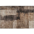 Dalyn Nouveau NV10 Brown Rug rectangular rug