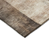 Dalyn Nouveau NV10 Brown Rug corner detail
