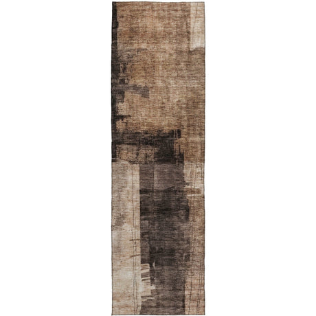 Dalyn Nouveau NV10 Brown Rug runner rug