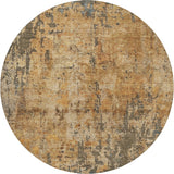 Dalyn Nouveau NV11 Copper Rug round rug