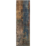 Dalyn Nouveau NV12 Blue Rug runner rug