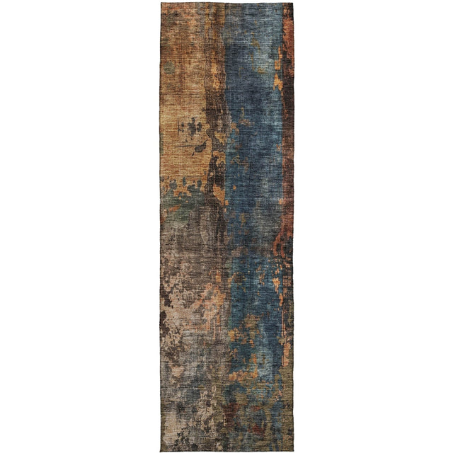 Dalyn Nouveau NV12 Blue Rug runner rug
