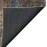 Dalyn Nouveau NV12 Blue Rug backing detail