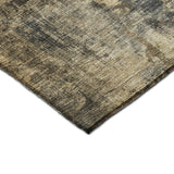 Dalyn Nouveau NV12 Gray Rug corner detail