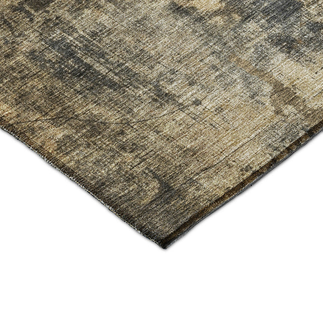 Dalyn Nouveau NV12 Gray Rug corner detail