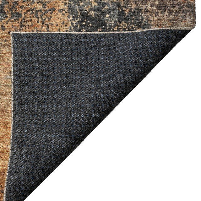 Dalyn Nouveau NV13 Copper Rug backing detail