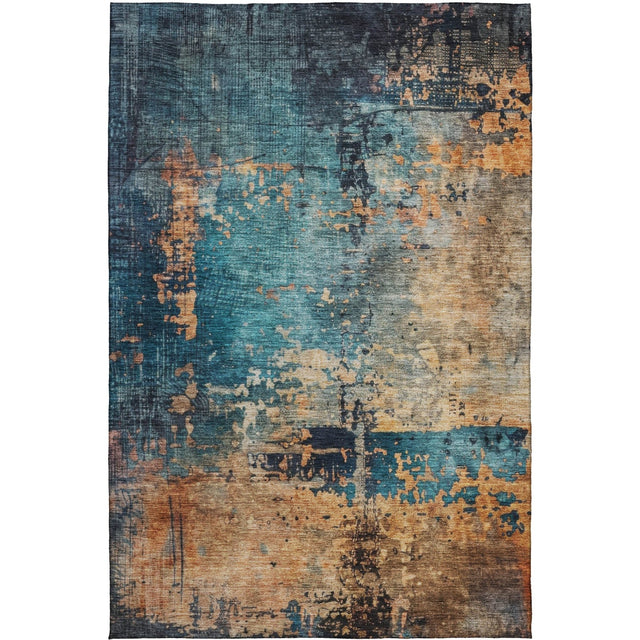 Dalyn Nouveau NV14 Teal Rug main image