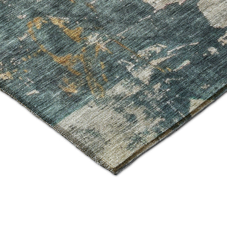 Dalyn Nouveau NV15 Taupe Rug corner detail