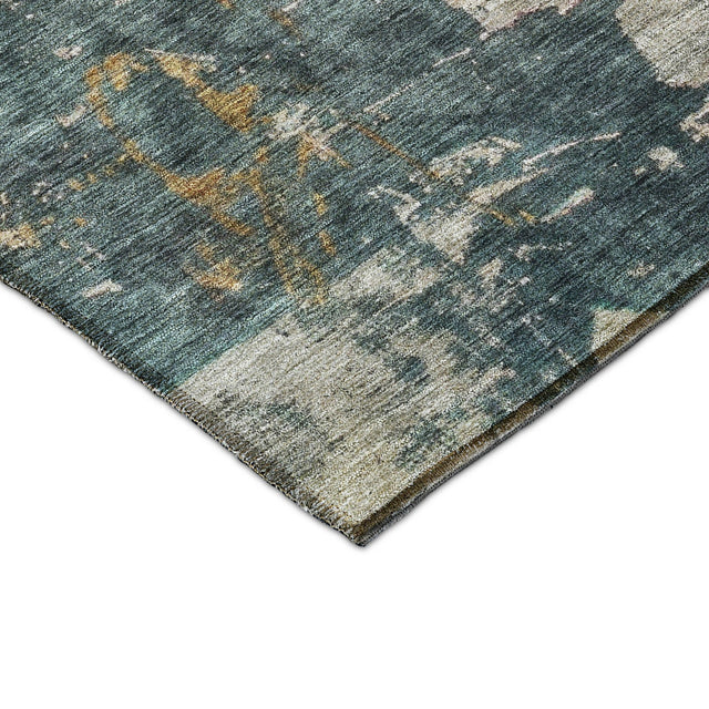 Dalyn Nouveau NV15 Taupe Rug corner detail