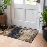 Dalyn Nouveau NV17 Charcoal Rug shown in a room