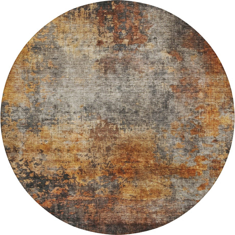 Dalyn Nouveau NV18 Paprika Rug round rug