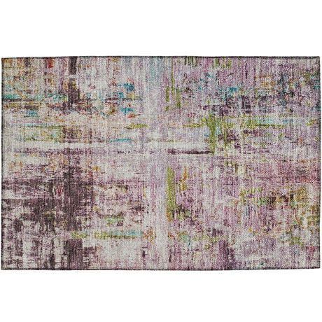 Dalyn Nouveau NV2 Lavender Rug rectangular rug