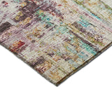 Dalyn Nouveau NV2 Lavender Rug corner detail