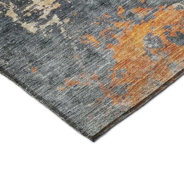 Dalyn Nouveau NV20 Khaki Rug corner detail