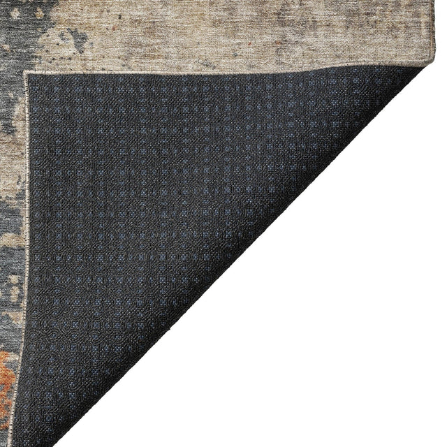 Dalyn Nouveau NV20 Khaki Rug backing detail