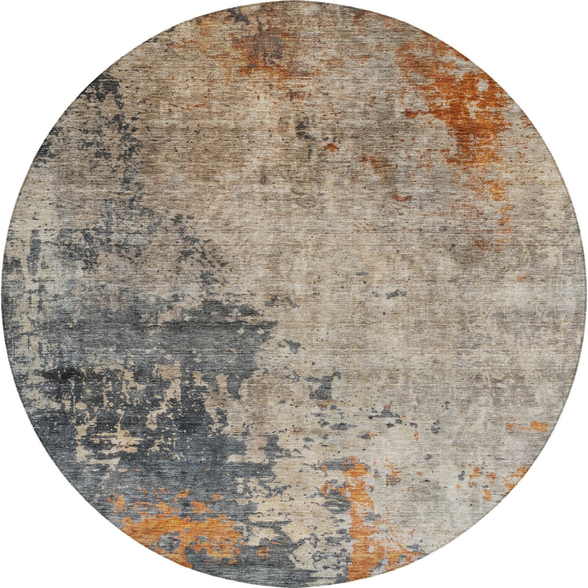 Dalyn Nouveau NV20 Khaki Rug round rug