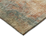 Dalyn Nouveau NV21 Tan Rug corner detail
