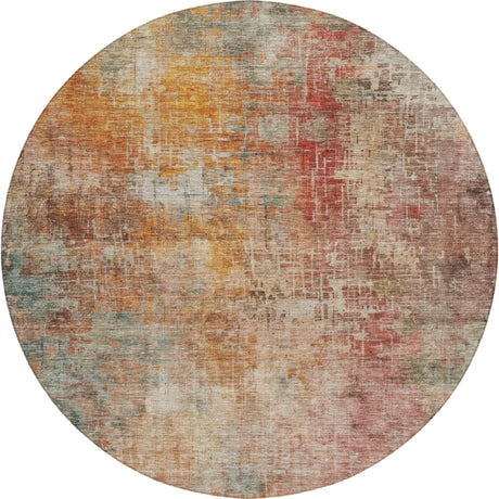 Dalyn Nouveau NV21 Tan Rug round rug