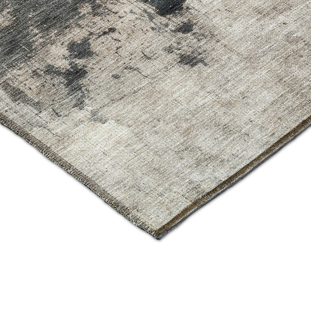 Dalyn Nouveau NV23 Taupe Rug corner detail