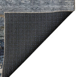 Dalyn Nouveau NV3 Navy Rug backing detail